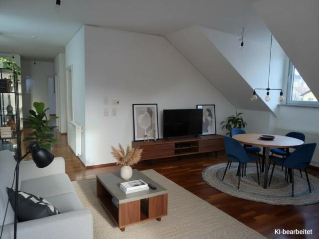 freundliche, helle 3 Zimmer Wohnung im Zentrum von Aspach