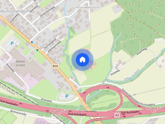 Freundliche Mietwohnung mit 2 Schlafzimmer und Balkon, unweit von Gleisdorf. !