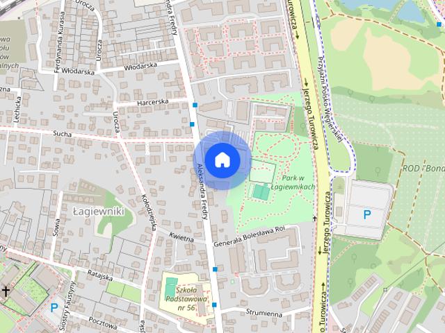 Fredry Bonarka 3 pok w nowym budownictwie + garaż