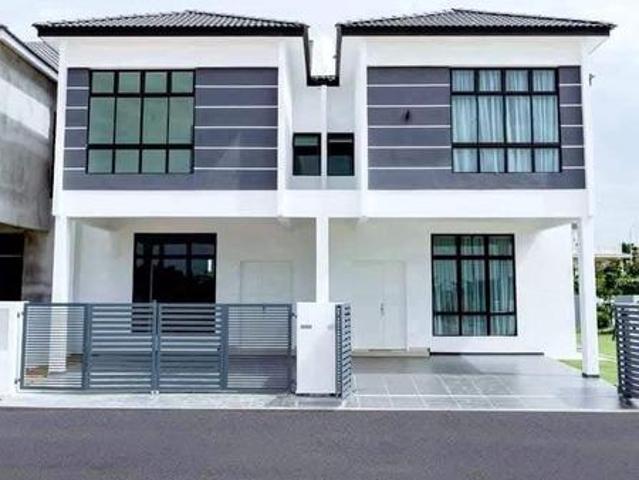 Free EV CAR Gated Guard Double Storey Bukit Katil Ozana Melaka MITC