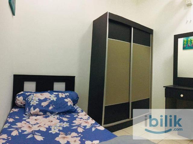 Free Parking Fully Furnished Single Room at Mont Kiara/ Segambut / Hartamas