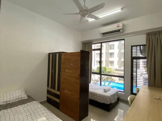FREE WIFI & Monthly Cleaning Sharing Bedroom for RENT Shah Alam