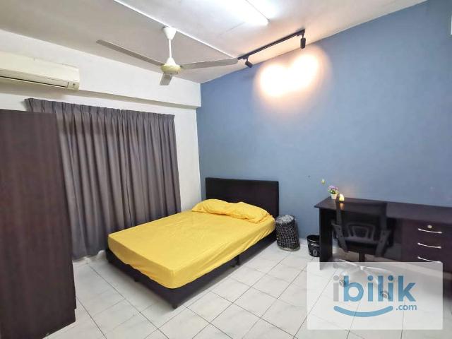 {FREE 1 Month Rental & 1 Month Deposit Only} Female Room at Vista Komanwel C Bukit Jalil, Columbia Hospital, LRT