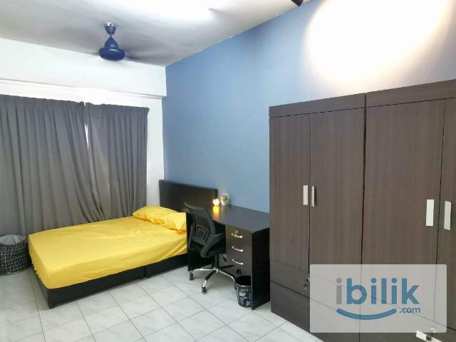 FREE 1 MONTH Walk To LRT Female Medium Room Vista Komanwel C Near Columbia Asia IMU, Stadium