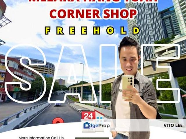 Freehold 4 Storey Corner Shop near to Town Area