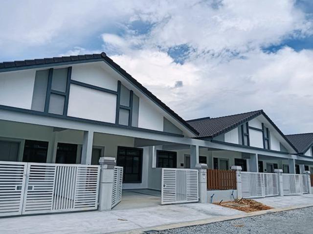 Freehold 5mins Toll1 Storey Terrace Guarded Ayer Keroh Jasin Melaka