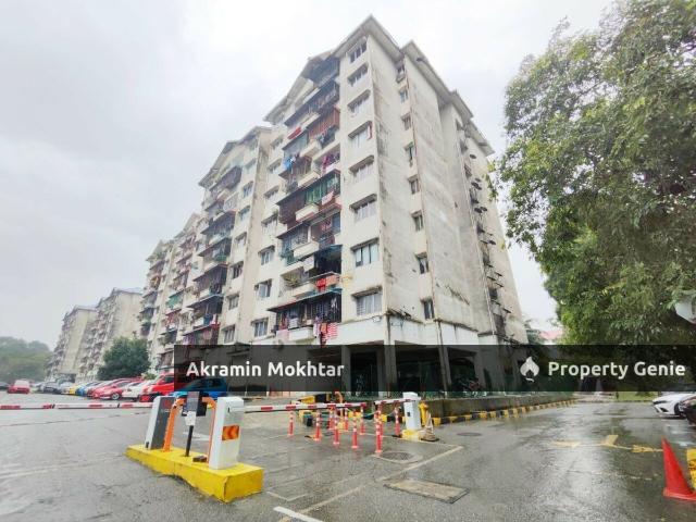 FREEHOLD | 6MIN LRT Apartment Tmn Bunga Negara Shah Alam