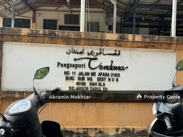 Freehold, 1 Parking & Below Market | Pangsapuri Cendana Taman Bukit Subang