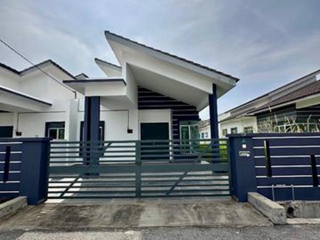 freehold 1 storey semid beside sentral mall ipoh full loan only