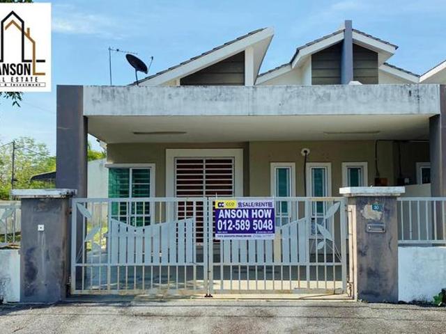 FREEHOLD 1Sty Cluster SemiD Corner For Sale Klebang Impian Ipoh