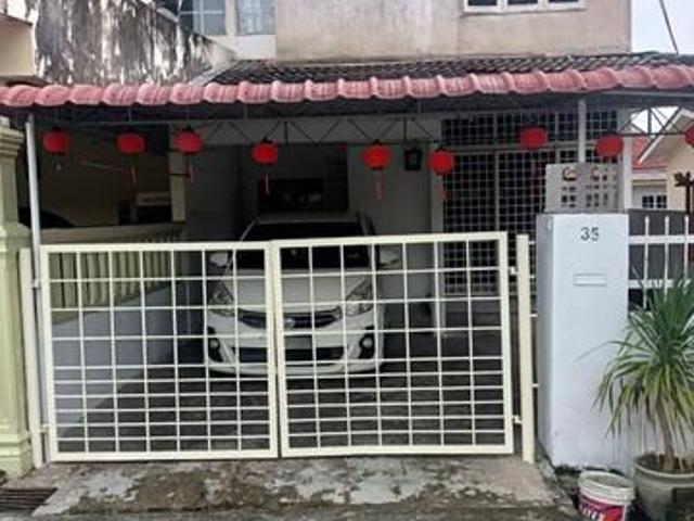 Freehold 2 Storey End Lot Taman Bukit Beruang Utama Batu Berendam