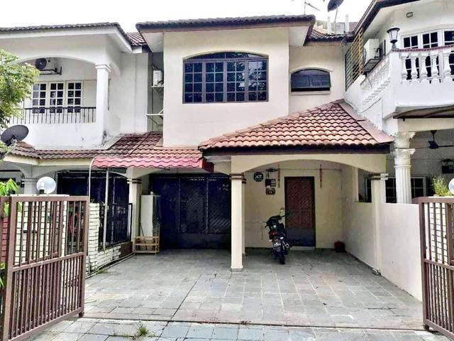 Freehold 2 Storey Landed House Bandar Sungai Long Fire Sell Cheras