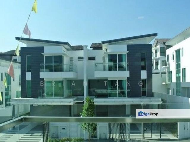 Freehold 3 Storey Semi D near MRT, Brand New Condition