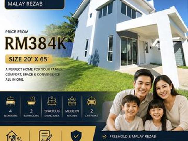 FREEHOLD Taman Dato Harun 8 Teres Dua Tingkat