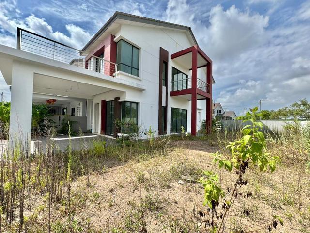 FREEHOLD Taman One Krubong Sutera Emas Corner 2Storey Terrace House