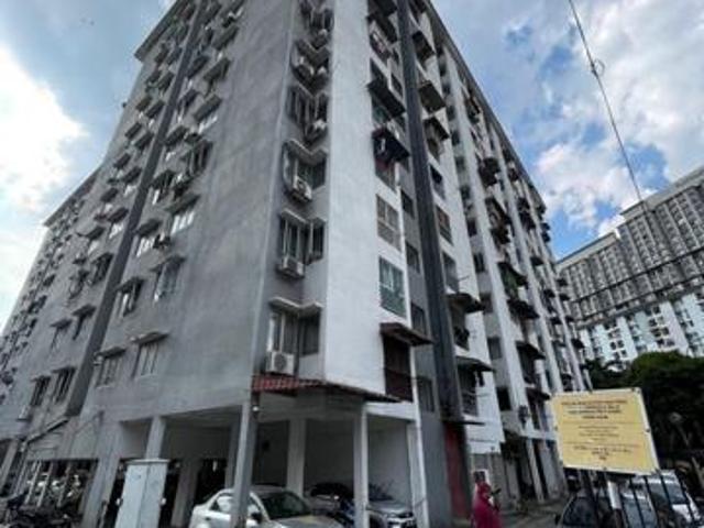 FREEHOLD Teratai Mewah Apartment Setapak Corner Unit 3 Bedrooms
