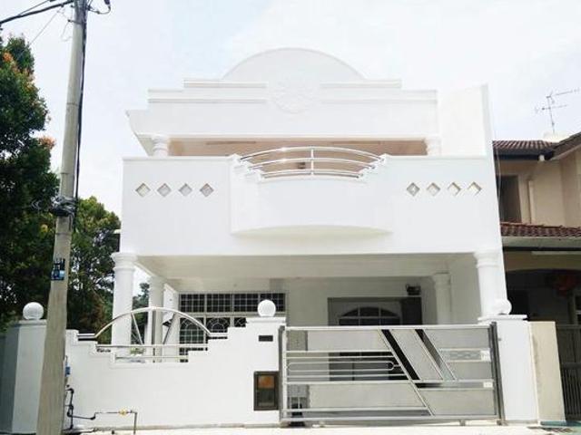 FREEHOLD Tmn Saujana Bukit Katil 2 storey terrace house corner lot