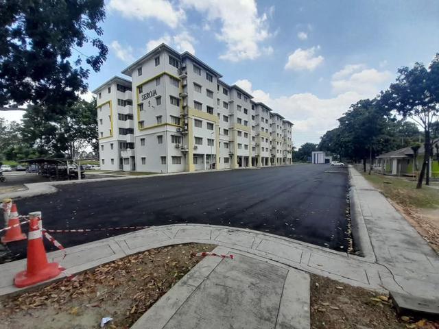FREEHOLD Apartment Seroja Setia Alam Level 1 Under Market Value