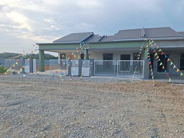 Freehold Bumi Lot Full Loan Single Storey House nr Krubong Melaka