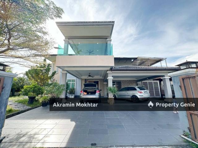 Freehold, Corner Lot & Fully Renovated | Semi D Cluster Persada Aman Bandar Baru Enstek Nilai Negeri Sembilan