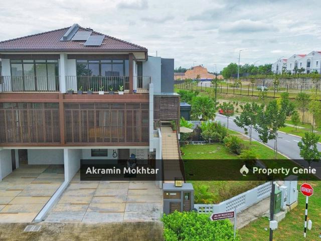 Freehold, Corner Lot, Facing Open, Fully Furnished & Renovated | 3 Storey Terrace, The Mulia Residences, Cyberjaya