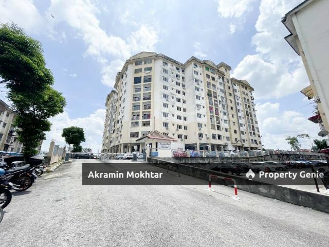 Freehold, Corner Unit, & 1 Parking | Kenangan View Apartment, Taman Bukit Kenangan, Kajang