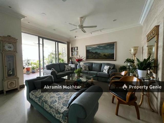 Freehold, Corner Unit & 2 Parking | Penthouse Sri Langit, Seputeh Kuala Lumpur, Walk in Condition!