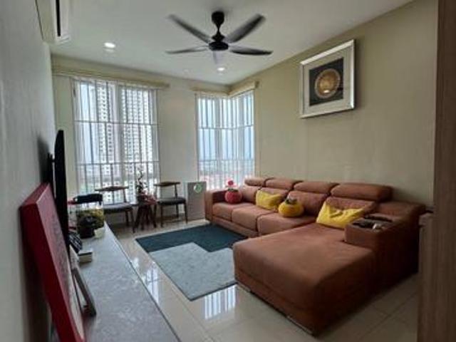 Freehold Corner unit Fully Furnished 3 Room Kenanga Residence Melaka