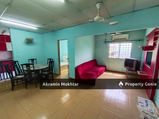 Freehold, Corner Unit & Fully Furnished | Pangsapuri Bukit Baru Datuk Keramat Semua Ready!