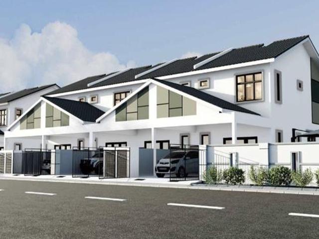 Freehold Double Storey Terrace House for Sale Tanjung Minyak Perdana