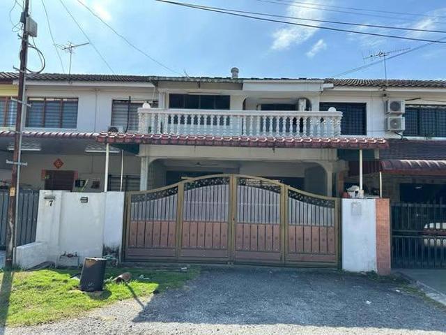 Freehold Double Storey Terrace House nearby Kampung Simee For Sale