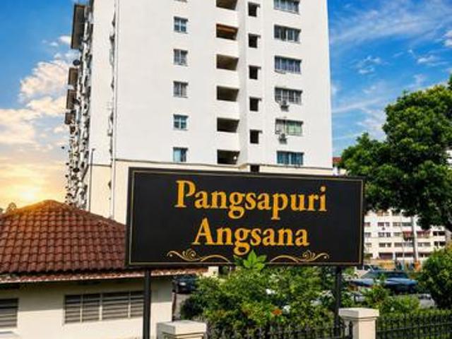 FREEHOLD END UNIT Pangsapuri Angsana Bandar Mahkota Cheras