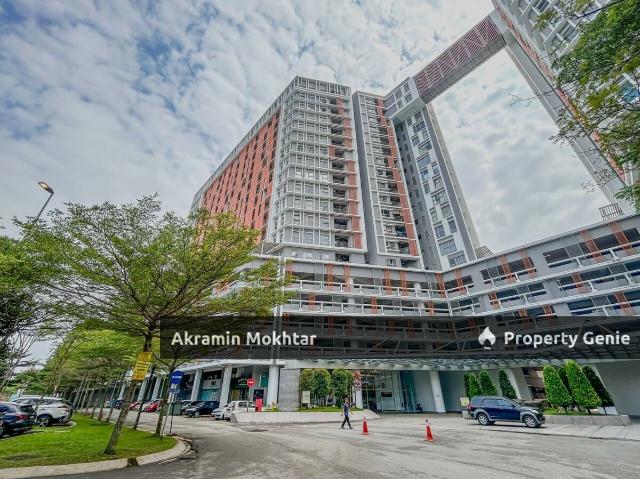 Freehold, Facing Masjid & 1 Parking | Suria Jelutong Apartment, Bukit Jelutong, Shah Alam