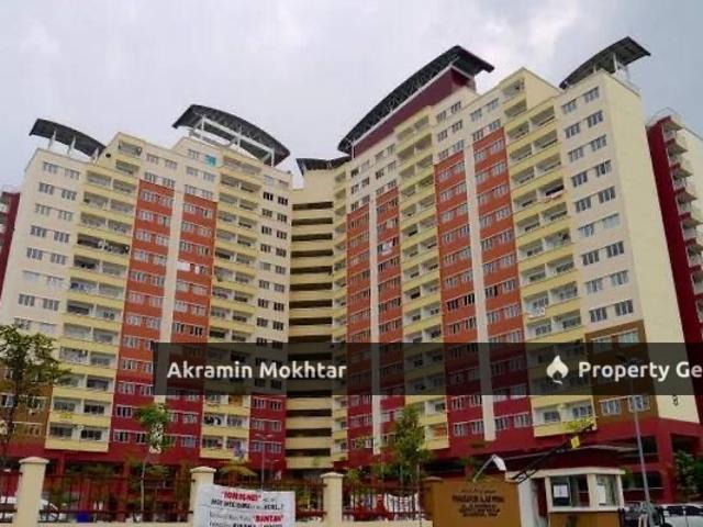 FREEHOLD,FULLY FURNISHED & 2 PARKING | APARTMENT ALAM PRIMA, SEKSYEN 22 SHAH ALAM