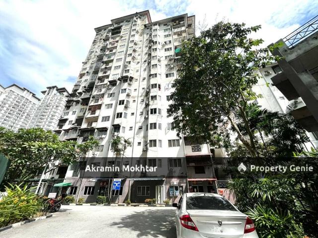 Freehold, Fully Renovated & 1 Parking | Duplex Sri Suajaya Condominium, Sentul