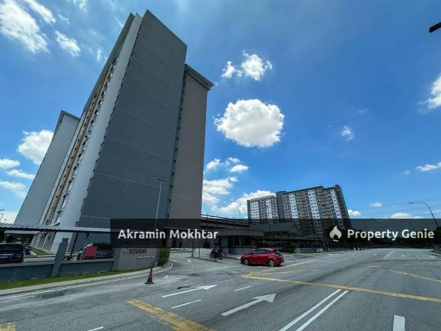 FREEHOLD, FURNISHED & 2 PARKING | APARTMENT SERUNAI RSKU, BANDAR BUKIT RAJA, KLANG