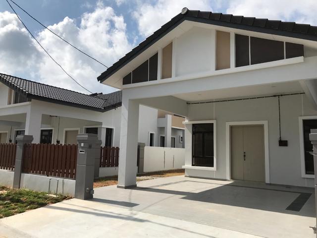 Freehold Gate Gaurded Single Storey Semi D Tol Jasin Mydin Melaka
