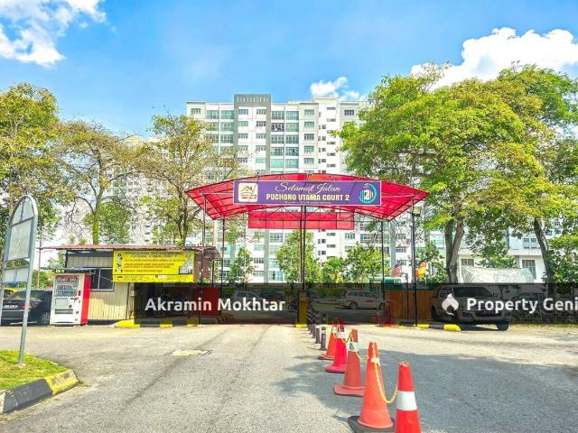 Freehold, Gated & Guarded | Apartment Puchong Utama Court 2, Puchong Utama