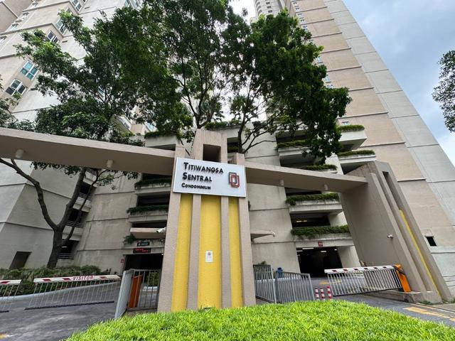 FREEHOLD GOOD BUYBlok B Titiwangsa Sentral Condo Jalan Chemor KL
