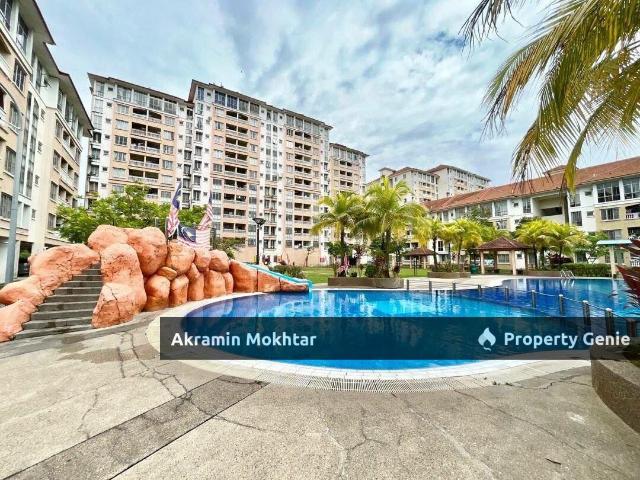 Freehold,Ground Floor,Partially Furnished & 1 Parking | Nilam Puri Condominium, Bandar Bukit Puchong 2