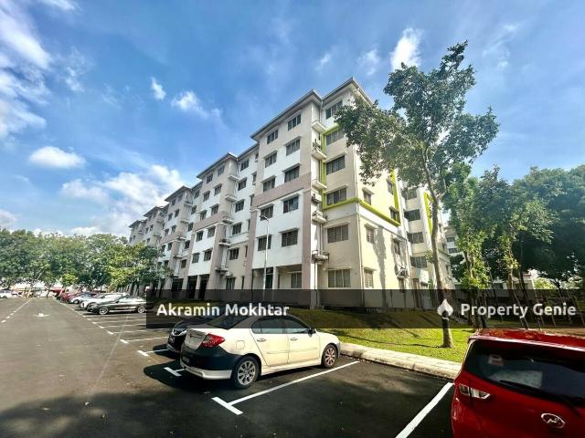 Freehold & Level 1 | Pangsapuri Seroja Setia Alam, Seksyen U13, Shah Alam