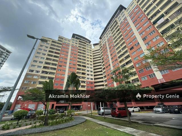 FREEHOLD,LEVEL 2,FULLY RENO & 2 PARKING | Apartment Alam Prima Seksyen 22 Shah Alam
