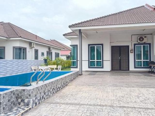 FREEHOLD MCL Facing Open Semi D Setingkat Taman Padang Temu Melaka