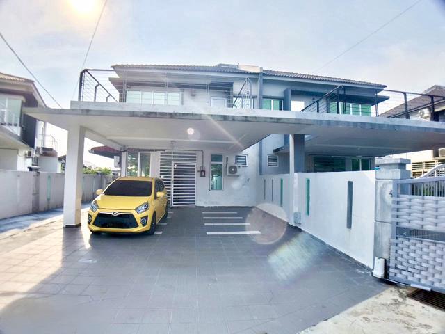 Freehold MCL Semi D 2 Tingkat Taman Bertam Perdana Pulau Gadong Melaka