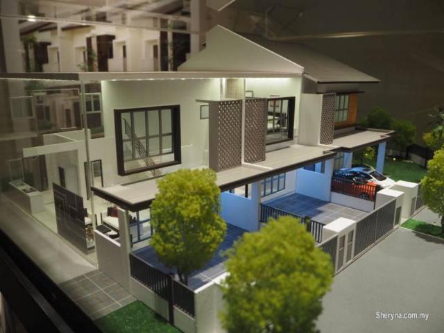 FREEHOLD Malay Reserve house Double Storey Sg Buloh Damansara KL