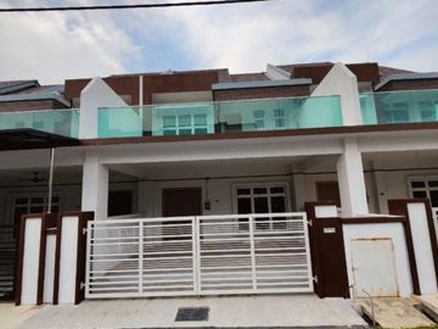 Freehold New bare unit 2 storey terraca Taman Desa Bertam krubong