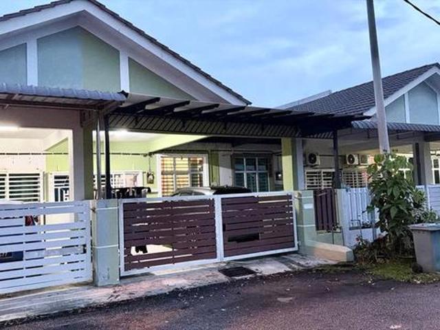 FREEHOLD OPEN Taman Serkam Indah Merlimau Melaka teres setingkat