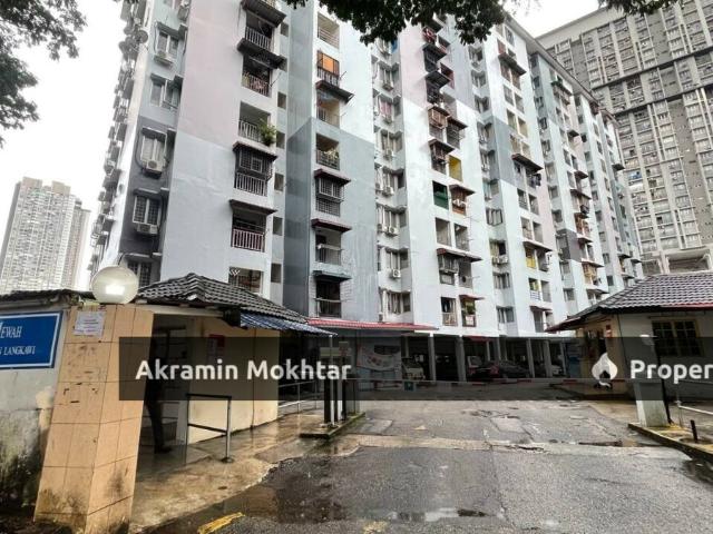 FREEHOLD, PARTIALLY FURNISHED & 1 PARKING | TERATAI MEWAH APARTMENT SETAPAK KL