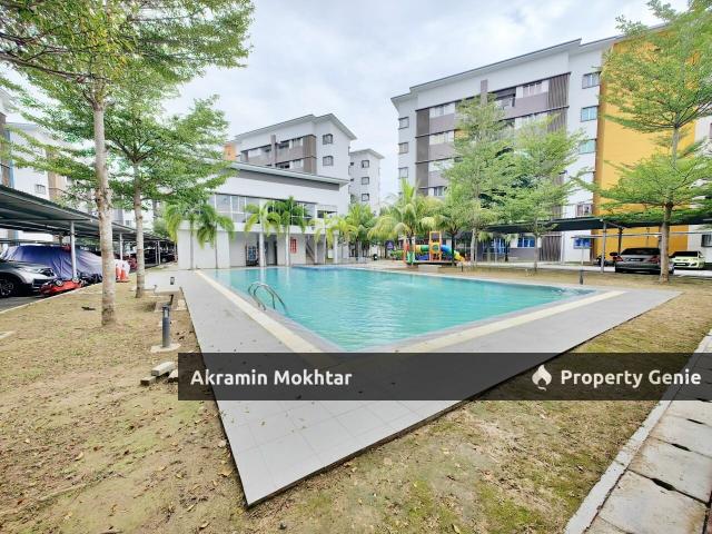 Freehold, Partially Furnished & 2 Parking | Kiara Court Apartment Nilai Impian