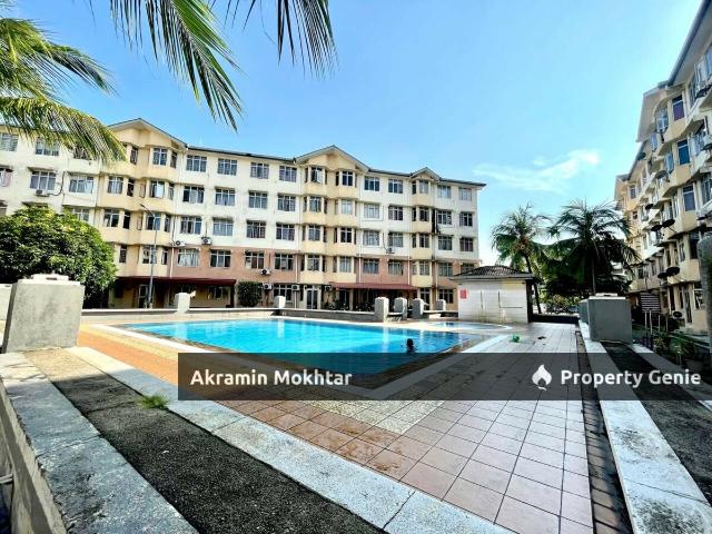 FREEHOLD, RENOVATED & 1 PARKING | LEVEL 2 Pangsapuri Rimau Perdana, Taman Bukit Kemuning, Shah Alam